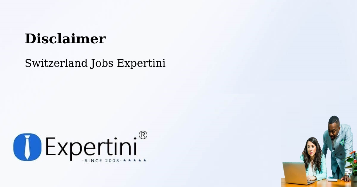 Disclaimer – Lungern - Switzerland Jobs Expertini