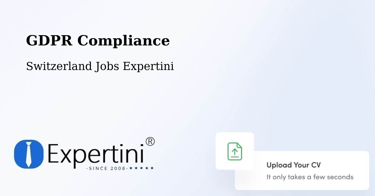 EU GDPR Compliance Statement – Lungern - Switzerland Jobs Expertini