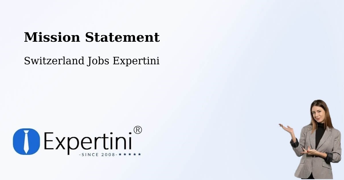Corporate Mission – Lungern - Switzerland Jobs Expertini